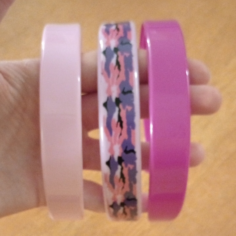Pink and Purple Headband Set
